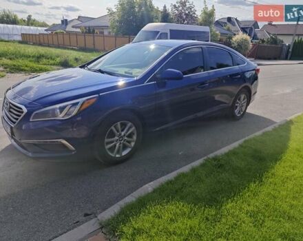Синій Хендай Соната, об'ємом двигуна 2.36 л та пробігом 234 тис. км за 9600 $, фото 7 на Automoto.ua