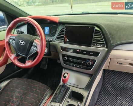 Синий Хендай Соната, объемом двигателя 2.36 л и пробегом 100 тыс. км за 9999 $, фото 20 на Automoto.ua