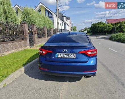 Синій Хендай Соната, об'ємом двигуна 2.36 л та пробігом 234 тис. км за 9600 $, фото 10 на Automoto.ua