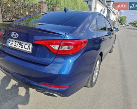 Синій Хендай Соната, об'ємом двигуна 2.36 л та пробігом 234 тис. км за 9600 $, фото 11 на Automoto.ua