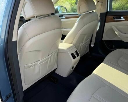 Синий Хендай Соната, объемом двигателя 2.4 л и пробегом 73 тыс. км за 5000 $, фото 12 на Automoto.ua