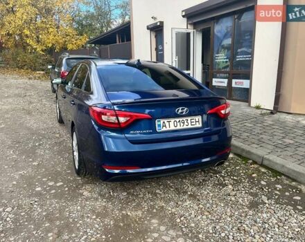 Синій Хендай Соната, об'ємом двигуна 2.4 л та пробігом 127 тис. км за 10500 $, фото 5 на Automoto.ua