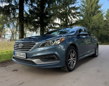 Синій Хендай Соната, об'ємом двигуна 2 л та пробігом 181 тис. км за 11000 $, фото 1 на Automoto.ua