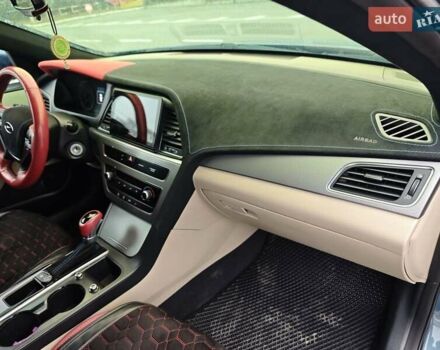 Синий Хендай Соната, объемом двигателя 2.36 л и пробегом 100 тыс. км за 9999 $, фото 19 на Automoto.ua