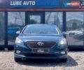 Синий Хендай Соната, объемом двигателя 2 л и пробегом 150 тыс. км за 9800 $, фото 2 на Automoto.ua
