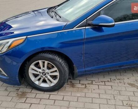 Синий Хендай Соната, объемом двигателя 2.36 л и пробегом 110 тыс. км за 8450 $, фото 10 на Automoto.ua