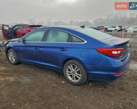 Синий Хендай Соната, объемом двигателя 2.4 л и пробегом 63 тыс. км за 1000 $, фото 1 на Automoto.ua