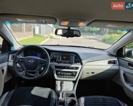 Синій Хендай Соната, об'ємом двигуна 2.36 л та пробігом 234 тис. км за 9600 $, фото 17 на Automoto.ua