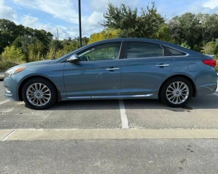 Синий Хендай Соната, объемом двигателя 2.4 л и пробегом 73 тыс. км за 5000 $, фото 3 на Automoto.ua