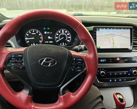 Синий Хендай Соната, объемом двигателя 2.36 л и пробегом 100 тыс. км за 9999 $, фото 33 на Automoto.ua