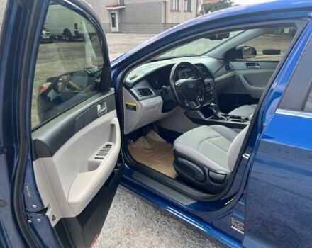 Синий Хендай Соната, объемом двигателя 2.4 л и пробегом 140 тыс. км за 8600 $, фото 4 на Automoto.ua