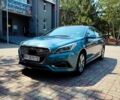 Синій Хендай Соната, об'ємом двигуна 2 л та пробігом 156 тис. км за 12800 $, фото 5 на Automoto.ua