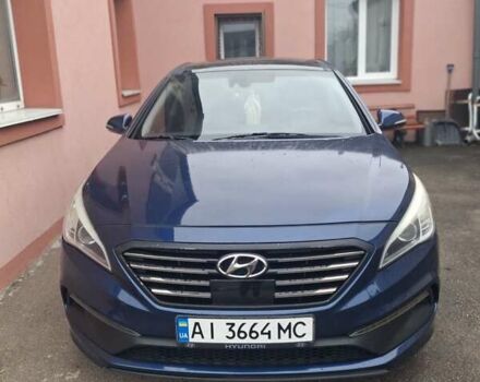 Синій Хендай Соната, об'ємом двигуна 2.36 л та пробігом 185 тис. км за 12500 $, фото 1 на Automoto.ua