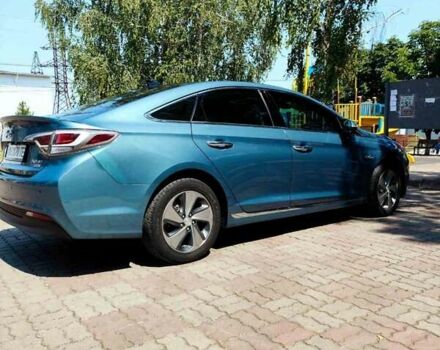 Синій Хендай Соната, об'ємом двигуна 2 л та пробігом 156 тис. км за 12800 $, фото 7 на Automoto.ua