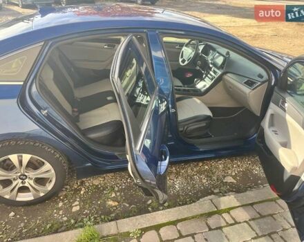 Синій Хендай Соната, об'ємом двигуна 2.4 л та пробігом 127 тис. км за 10500 $, фото 12 на Automoto.ua