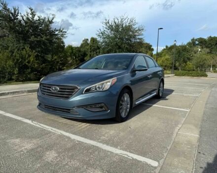 Синий Хендай Соната, объемом двигателя 2.4 л и пробегом 73 тыс. км за 5000 $, фото 2 на Automoto.ua