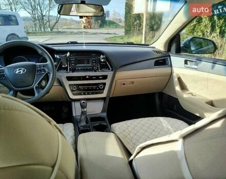 Синий Хендай Соната, объемом двигателя 2.36 л и пробегом 219 тыс. км за 10200 $, фото 15 на Automoto.ua