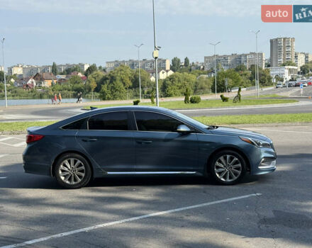 Синий Хендай Соната, объемом двигателя 2.4 л и пробегом 78 тыс. км за 11700 $, фото 19 на Automoto.ua