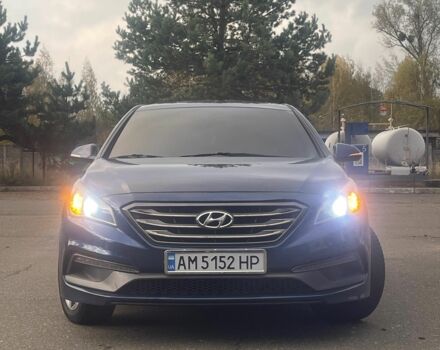 Хендай Соната 2016 в Житомире на Automoto.ua Синий Хендай Соната, объемом двигателя 2.4 л и пробегом 136 тыс. км за 13000 $, фото 14 на Automoto.ua