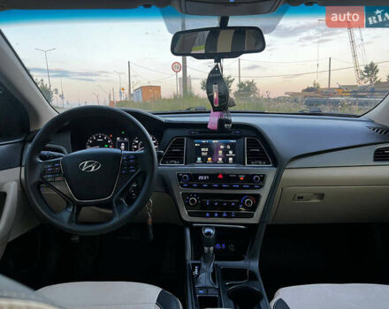 Синий Хендай Соната, объемом двигателя 2.4 л и пробегом 205 тыс. км за 12500 $, фото 11 на Automoto.ua