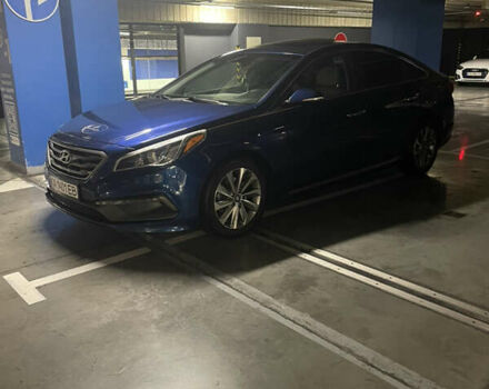 Синий Хендай Соната, объемом двигателя 2.36 л и пробегом 142 тыс. км за 11900 $, фото 23 на Automoto.ua