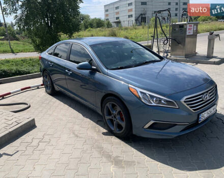 Синий Хендай Соната, объемом двигателя 2.4 л и пробегом 144 тыс. км за 12100 $, фото 17 на Automoto.ua