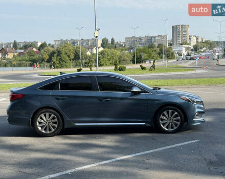 Синий Хендай Соната, объемом двигателя 2.4 л и пробегом 78 тыс. км за 11700 $, фото 14 на Automoto.ua