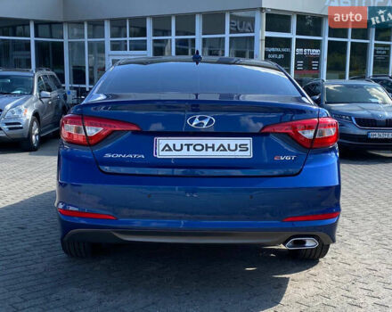 Синій Хендай Соната, об'ємом двигуна 1.7 л та пробігом 66 тис. км за 14900 $, фото 6 на Automoto.ua