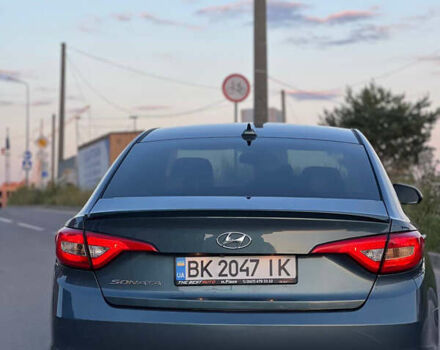 Синий Хендай Соната, объемом двигателя 2.4 л и пробегом 205 тыс. км за 12500 $, фото 5 на Automoto.ua