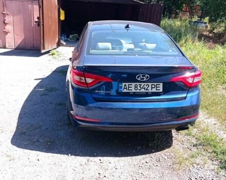 Хендай Соната 2016 в Кривом Роге на Automoto.ua Синий Хендай Соната, объемом двигателя 2.4 л и пробегом 169 тыс. км за 9000 $, фото 1 на Automoto.ua