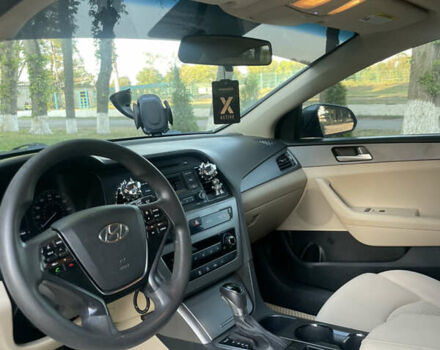 Синий Хендай Соната, объемом двигателя 2.36 л и пробегом 285 тыс. км за 10800 $, фото 13 на Automoto.ua