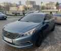 Синий Хендай Соната, объемом двигателя 2.4 л и пробегом 120 тыс. км за 10500 $, фото 1 на Automoto.ua