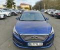 Синий Хендай Соната, объемом двигателя 2.36 л и пробегом 150 тыс. км за 9200 $, фото 1 на Automoto.ua