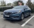 Синий Хендай Соната, объемом двигателя 2.4 л и пробегом 140 тыс. км за 9000 $, фото 1 на Automoto.ua