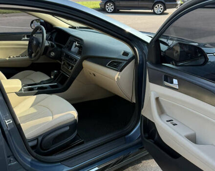 Синий Хендай Соната, объемом двигателя 2.4 л и пробегом 78 тыс. км за 11700 $, фото 11 на Automoto.ua