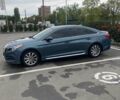 Синий Хендай Соната, объемом двигателя 2.4 л и пробегом 140 тыс. км за 12700 $, фото 2 на Automoto.ua