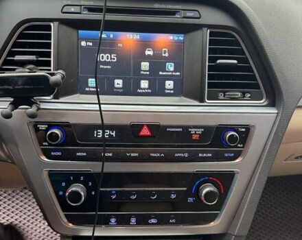 Синий Хендай Соната, объемом двигателя 2.4 л и пробегом 120 тыс. км за 10500 $, фото 8 на Automoto.ua