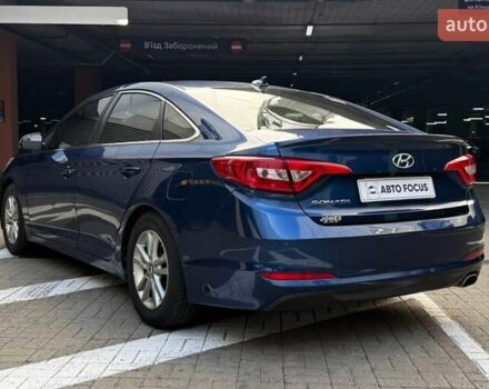 Синий Хендай Соната, объемом двигателя 2.36 л и пробегом 252 тыс. км за 9790 $, фото 4 на Automoto.ua