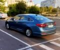 Синий Хендай Соната, объемом двигателя 2 л и пробегом 172 тыс. км за 12000 $, фото 2 на Automoto.ua