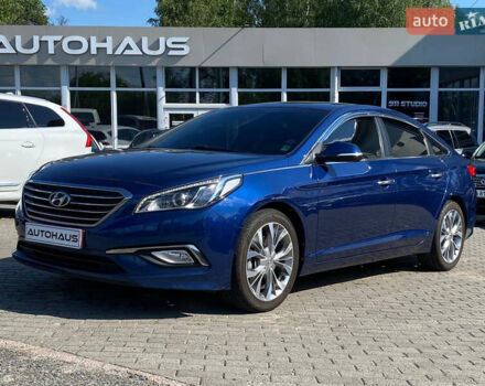 Синій Хендай Соната, об'ємом двигуна 1.7 л та пробігом 66 тис. км за 14900 $, фото 2 на Automoto.ua