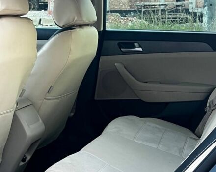 Синий Хендай Соната, объемом двигателя 2.4 л и пробегом 200 тыс. км за 10000 $, фото 6 на Automoto.ua