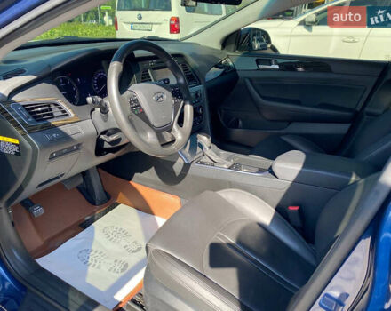 Синій Хендай Соната, об'ємом двигуна 1.7 л та пробігом 66 тис. км за 14900 $, фото 8 на Automoto.ua