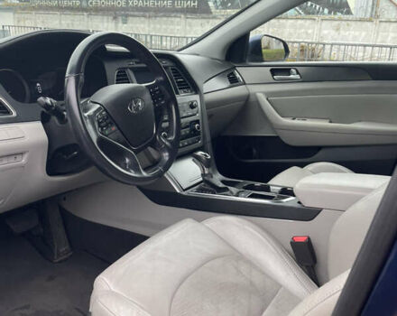 Синий Хендай Соната, объемом двигателя 2.36 л и пробегом 142 тыс. км за 11900 $, фото 14 на Automoto.ua