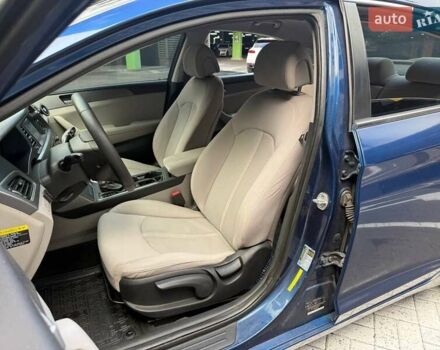 Синий Хендай Соната, объемом двигателя 2.36 л и пробегом 252 тыс. км за 9790 $, фото 8 на Automoto.ua