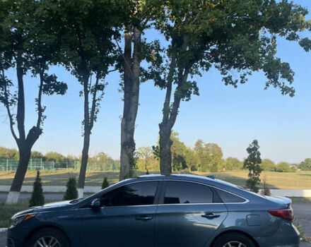 Синий Хендай Соната, объемом двигателя 2.36 л и пробегом 285 тыс. км за 10800 $, фото 6 на Automoto.ua