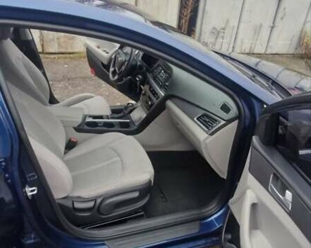 Синий Хендай Соната, объемом двигателя 2.36 л и пробегом 138 тыс. км за 8900 $, фото 8 на Automoto.ua