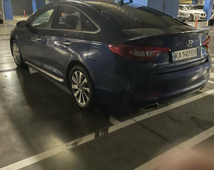 Синий Хендай Соната, объемом двигателя 2.36 л и пробегом 142 тыс. км за 11900 $, фото 18 на Automoto.ua