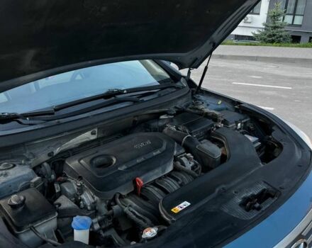 Синий Хендай Соната, объемом двигателя 2.4 л и пробегом 200 тыс. км за 10000 $, фото 7 на Automoto.ua