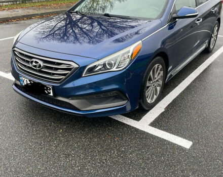 Синий Хендай Соната, объемом двигателя 2.36 л и пробегом 142 тыс. км за 11900 $, фото 13 на Automoto.ua