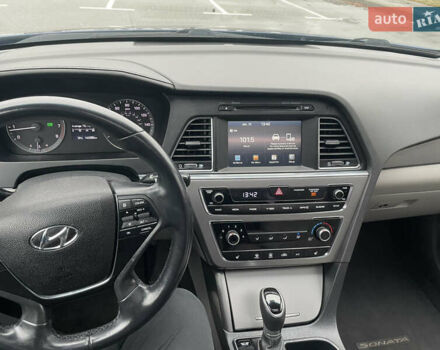 Синий Хендай Соната, объемом двигателя 2.36 л и пробегом 142 тыс. км за 11900 $, фото 2 на Automoto.ua